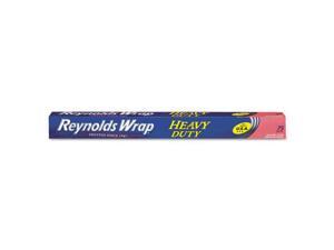 Heavy Duty Aluminum Foil Roll, 18" x 75 ft, Silver, 20/Carton Heavy Duty Aluminum Foil Roll, 18" x 75 ft, Silver, 20/Carton