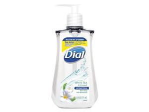 Dial White Tea Antibacterial Hand Soap - 7.5 fl oz (221.8 mL) - Pump Bottle Dispenser - Kill Germs - Hand, Skin - Clear Dial White Tea Antibacterial Hand Soap - 7.5 fl oz (221.8 mL) - Pump Bottle Dispenser - Kill Germs - Hand, Skin - Clear