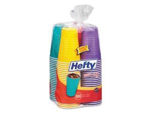 Easy Grip Disposable Plastic Party Cups, 16 oz, Assorted, 100/Pack Easy Grip Disposable Plastic Party Cups, 16 oz, Assorted, 100/Pack
