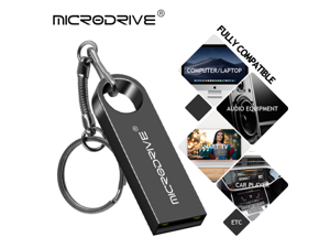 Mini USB Flash Drive. Microdrive 64GB Data Traveler USB Flash Drive Speed Up to 100MB/s Metal Memory Stick - Black Mini USB Flash Drive. Microdrive 64GB Data Traveler USB Flash Drive Speed Up to 100MB/s Metal Memory Stick - Black