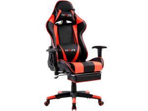 Ficmax Massage Gaming Chair Ergonomic Gamer Chair with Footrest Reclining Racing Chair Pro E-Sport Chair High Back PC Gaming Chair with Headrest and Lumbar Support Heavy Duty Computer Chair(Black/Red) Ficmax Massage Gaming Chair Ergonomic Gamer Chair with Footrest Reclining Racing Chair Pro E-Sport Chair High Back PC Gaming Chair with Headrest and Lumbar Support Heavy Duty Computer Chair(Black/Red)