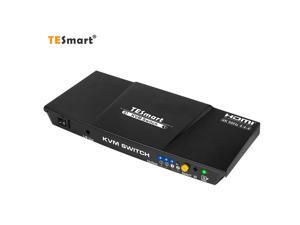 TESmart HDMI KVM Switch 2 ports 2 in 1 out , support 4k 3840*2160@60Hz 4:4:4 Support HDR 10 and Dolby Vision ,Complaint with HDCP 2.2, With USB2.0 and audio output ports TESmart HDMI KVM Switch 2 ports 2 in 1 out , support 4k 3840*2160@60Hz 4:4:4 Support HDR 10 and Dolby Vision ,Complaint with HDCP 2.2, With USB2.0 and audio output ports