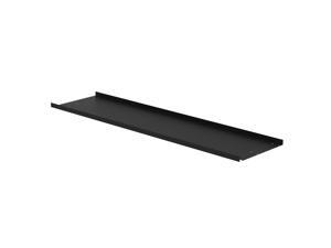 Borroughs Black Painted Steel Bottom Shelf for Workbenches, 60"W x 15"D Borroughs Black Painted Steel Bottom Shelf for Workbenches, 60"W x 15"D