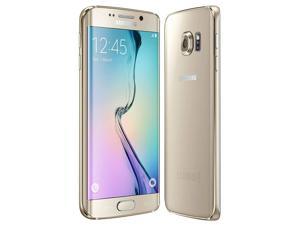 Refurbished Original Samsung Galaxy S6 Edge G925F Gold Unlocked Smartphone 4G LTE Android Octa Core 3GB RAM 51 inch Android Mobile Phone