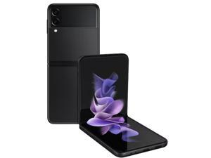 Refurbished Samsung  Galaxy Z Flip 3 5G  128 GB  ATTH2OCRICKET Only  Black  Great Condition  90 Day Warranty