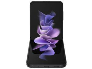 Refurbished Samsung  Galaxy Z Flip 3 5G  128 GB  ATT Only  Black  Excellent Condition  90 Day Warranty