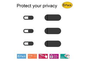 Webcam Cover, Ultra-Thin Web Camera Cover Slider Works with Most Tablet, Laptop,PC and All-in-One Desktops, Ultra-Adhesive Camera Privacy Assistant to Protect Privacy Every Moment(Black,6Pack) Webcam Cover, Ultra-Thin Web Camera Cover Slider Works with Most Tablet, Laptop,PC and All-in-One Desktops, Ultra-Adhesive Camera Privacy Assistant to Protect Privacy Every Moment(Black,6Pack)