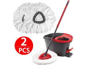 4Pc Replacement Head Easy Home Cleaning Mopping Wring Spin Mop Refill O-Cedar 4Pc Replacement Head Easy Home Cleaning Mopping Wring Spin Mop Refill O-Cedar