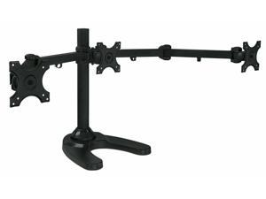 Mount-It!  Triple Monitor Stand | 3 Monitor Stand Mount | Fits 19"-24" Screens