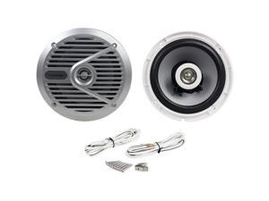 New   SPS-M601 Pair 6.5" 2-Way Marine/Boat Coaxial Speakers
