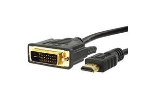 Premium 5Ft. 5feet HDMI Male to DVI-D 24+1 Male Gold Adapter Cable HDTV Cord M/M