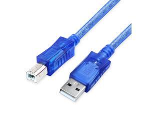 USB Pinter Cable 15ft 2.0 A to B Cord for Computer Print Scanner USB Pinter Cable 15ft 2.0 A to B Cord for Computer Print Scanner