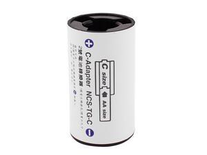 AA Size Battery to C Size Battery Battery Adaptor Converter C-Adapter AA Size Battery to C Size Battery Battery Adaptor Converter C-Adapter