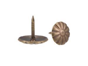 Upholstery Nails Tacks 10mm Head Dia Antique Round Thumb Push Pins Bronze Tone 40 Pcs Upholstery Nails Tacks 10mm Head Dia Antique Round Thumb Push Pins Bronze Tone 40 Pcs