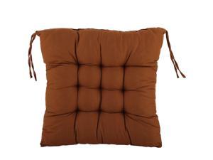 Unique Bargains Polyester Fiber Strap Design Seat Cushion Chair Pad for Office Home Travel Coffee Color 15.7" X 15.7" Unique Bargains Polyester Fiber Strap Design Seat Cushion Chair Pad for Office Home Travel Coffee Color 15.7" X 15.7"