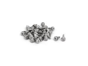 30 Pcs M3.5x6mm Male Thread Metal Computer Desktop PC Case Thumb Screws 30 Pcs M3.5x6mm Male Thread Metal Computer Desktop PC Case Thumb Screws