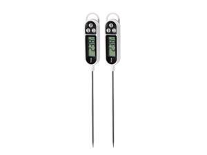 Meat Thermometer Ultra Fast Instant Read Digital Thermometer for Drink, Milk, Coffee, Food and BBQ 2pcs Meat Thermometer Ultra Fast Instant Read Digital Thermometer for Drink, Milk, Coffee, Food and BBQ 2pcs