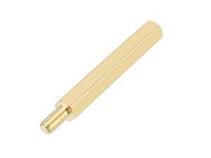 M3 30+6mm Female Male Thread Brass Hex Standoff Spacer Screws PCB Pillar M3 30+6mm Female Male Thread Brass Hex Standoff Spacer Screws PCB Pillar