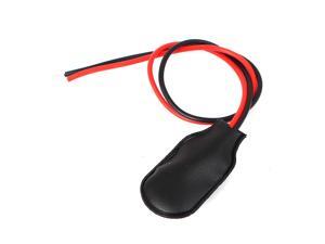2pcs Faux Leather Wire Lead I Type 9V Battery Clip Connectors Cell Holder Buckle 2pcs Faux Leather Wire Lead I Type 9V Battery Clip Connectors Cell Holder Buckle