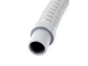 Gray Plastic Drainage Pipe Tubing Hose 24" Length for Air Conditioner Gray Plastic Drainage Pipe Tubing Hose 24" Length for Air Conditioner