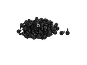 PC Computer Case Metal Thumbscrews Thumb Screws Black 80pcs PC Computer Case Metal Thumbscrews Thumb Screws Black 80pcs
