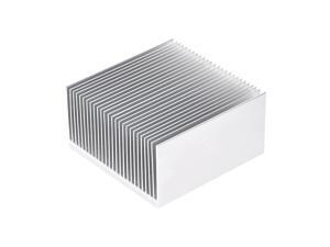 Parallel Line Notch Heatsink for LED and Power Silver 69 x 69 x 36 mm Parallel Line Notch Heatsink for LED and Power Silver 69 x 69 x 36 mm