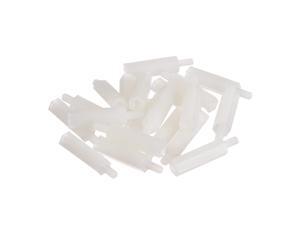 M3 20+6mm F/M Nylon Hex Standoff Spacer Screws PCB Pillar White 20 Pcs M3 20+6mm F/M Nylon Hex Standoff Spacer Screws PCB Pillar White 20 Pcs