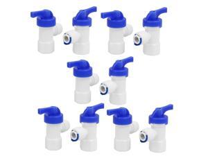 Tank Ball Valve M12 x 1/4" Tube 10pcs for RO Water Reverse Osmosis Filter system Tank Ball Valve M12 x 1/4" Tube 10pcs for RO Water Reverse Osmosis Filter system