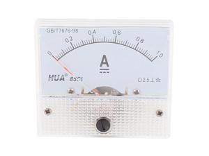 Unique Bargains 85C1 Analog Current Meter Ammeter Gauge Apmeremeter DC 0-1A