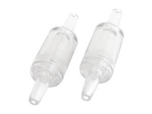 Unique Bargains 2 x Fish Tank Non Return Clear Plastic Air Pump Check Valves Connector Unique Bargains 2 x Fish Tank Non Return Clear Plastic Air Pump Check Valves Connector