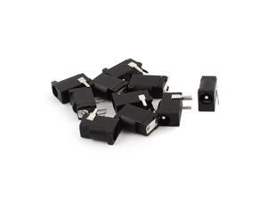 10pcs 3 Pin PCB Mount 3.5x1.3mm Female DC Power Jack Socket Connector 10pcs 3 Pin PCB Mount 3.5x1.3mm Female DC Power Jack Socket Connector