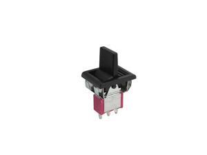 1P2T 3 Way 3-Terminals Momentary Rocker Toggle Switch AC 250V/3A 125V/5A 1P2T 3 Way 3-Terminals Momentary Rocker Toggle Switch AC 250V/3A 125V/5A