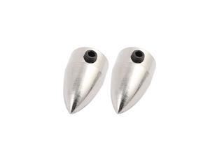 2Pcs 6.35mm Hole Marine Prop Nut for Boat Depth 12mm Length 22mm