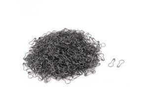 Household Metal Clothing Sewing Trimming Fastening Safety Pin Dark Gray 1000pcs Household Metal Clothing Sewing Trimming Fastening Safety Pin Dark Gray 1000pcs