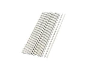 Global Bargains 20pcs RC Model Airplane Spare Parts Stainless Steel Round Bar 100 x 2.5mm