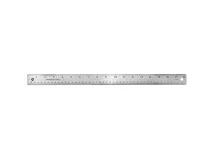 Staples Stainless Steel Ruler with Non Slip Cork Base 18" (51899) 51899-CC Staples Stainless Steel Ruler with Non Slip Cork Base 18" (51899) 51899-CC