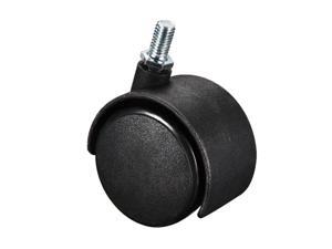 Furniture Casters 2 Inch Nylon M8 x 15mm Threaded Stem Swivel Caster Wheels, 38lb Capacity Each Wheel, 10 Pcs Furniture Casters 2 Inch Nylon M8 x 15mm Threaded Stem Swivel Caster Wheels, 38lb Capacity Each Wheel, 10 Pcs