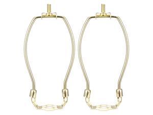 Lamp Harp Holder 8 inch Brass for Table and Floor Lamps 2Pcs Lamp Harp Holder 8 inch Brass for Table and Floor Lamps 2Pcs