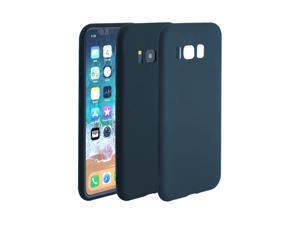 Plastic Phone Case for Galaxy S8 Shield Cover Cellphone Protector Case Matte Shell Soft Thin Anti-Scratch Shock Resistant Teal Blue Plastic Phone Case for Galaxy S8 Shield Cover Cellphone Protector Case Matte Shell Soft Thin Anti-Scratch Shock Resistant Teal Blue