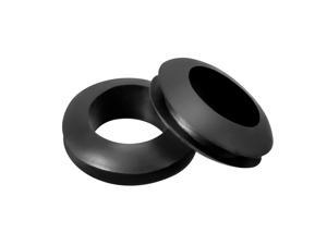 uxcell Wire Protector Oil Resistant Armature Oval Rubber Grommets 30x80mm Mounting Dia 10Pcs 