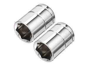 2 Pcs 3/8-Inch Drive 14mm 6-Point Shallow Socket, Metric, Cr-V 2 Pcs 3/8-Inch Drive 14mm 6-Point Shallow Socket, Metric, Cr-V