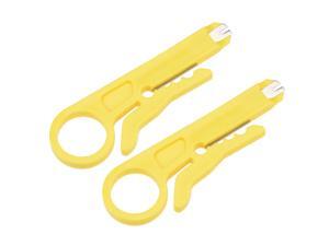 Mini Wire Stripper Punch Down Cutter for Network Wire Cable, RJ45 Cat5 Data Cable, Telephone Cable and Computer UTP Cable 2pcs Mini Wire Stripper Punch Down Cutter for Network Wire Cable, RJ45 Cat5 Data Cable, Telephone Cable and Computer UTP Cable 2pcs