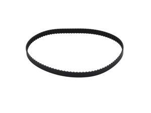 160XL Timing Belt 80 Teeth 10mm Width 5.08mm Pitch Stepper Motor Rubber Black