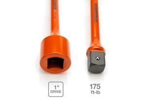 STEELMAN 60161 1-Inch Drive Orange 175 ft-lb Torque Extension STEELMAN 60161 1-Inch Drive Orange 175 ft-lb Torque Extension