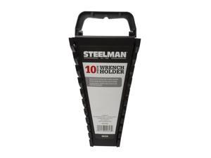 STEELMAN 55318 Universal 10-Tool Wrench Holder, Black