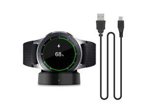 Updated Charger Compatible with New Samsung Galaxy Smart Watch 2018 42mm 46mm Replacement Charging Dock Cradle for Samsung Galaxy Smart Watch SM-R800 SM-R810 SM-R815 with a Charging Cable