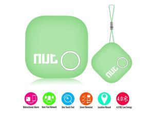 Smart Tag Nut 2 Bluetooth Antilost Tracker Key Finder Tracking Wallet Key Bag Pet Dog Tracer Locator Alarm Patch GPS Locator for iOS iPhone iPod iPad Android Green
