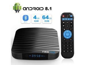 Android 81 tv Box WERLEO T95 X2 Android Box S905X2 Quadcore cortexA53 4GB RAM 64 GB ROM Smart tv Box 24G  5GHz WiFi Support 3D 4k Bluetooth 41 Ethernet 10100M HDMI Output Media Player