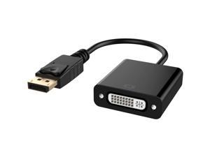 WERLEO DisplayPort to DVI DVI-D Adapter Display Port to DVI Converter DP to DVI Adapter Male to Female Black Compatible for Lenovo Dell HP and Other Brand