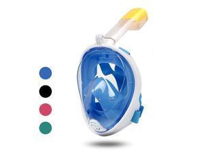 Werleo Snorkel Mask Full Face Snorkeling Mask Free Breathe Diving Mask with Panoramic View and GoPro Mount Dry Top Anti-Fog and Anti-Leak Design Dive Mask for Adults and Youth Werleo Snorkel Mask Full Face Snorkeling Mask Free Breathe Diving Mask with Panoramic View and GoPro Mount Dry Top Anti-Fog and Anti-Leak Design Dive Mask for Adults and Youth